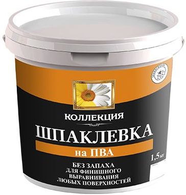 Шпаклевка на ПВА ИЖ КОЛЛЕКЦИЯ, 1.5 кг купить в СОМ