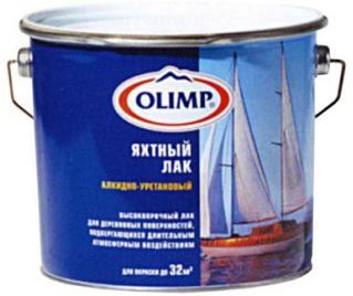 Лак яхтный OLIMP, глянцевый, 2.7 л купить в СОМ
