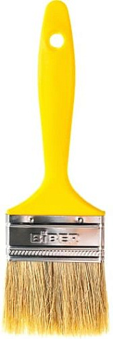 Кисть BIBER Эконом флейцевая, пластмассовая ручка, 63 мм купить в СОМ