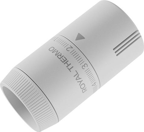 Термоголовка жидкостная М30 х1.5 RoyalThermo Design белый Soft Touch купить в СОМ