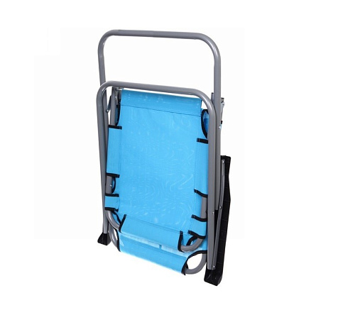 Стул складной ДоброСад Трон 87х56х65см голубой купить в СОМ