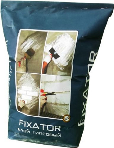 Клей ЭлитПроф FIXATOR гипсовый, летний, 4 кг купить в СОМ
