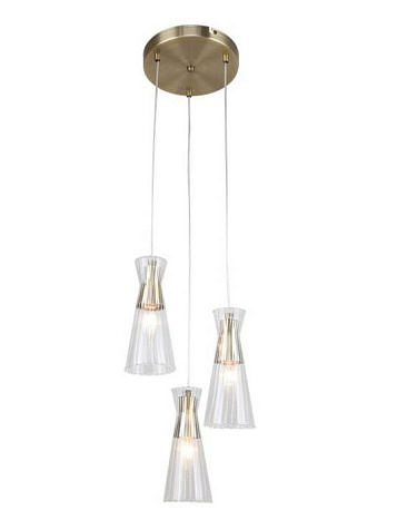 Светильник  Linvel LV 9473/3 Анель Бронза Е14 40W до 6 кв.м. купить в СОМ
