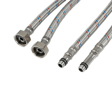Подводка гибкая для смесителя М10х1/2", 60 см Iddis 926CBS06ZP, 2 шт купить в СОМ