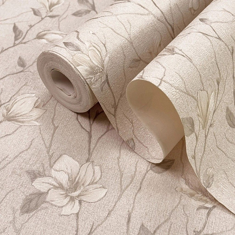Обои виниловые на флизелиновой основе 7358-21 Euro Decor Магнолия, 1.06 х 10 м . купить в СОМ