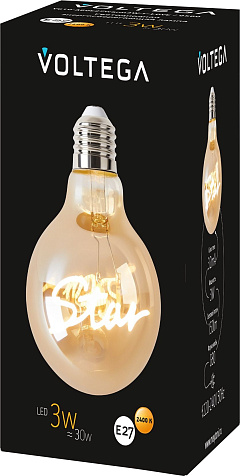 Лампа филаментная Voltega 8583 3Вт, 2400К,  E27,  150ЛМ купить в СОМ