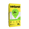 Шпатлевка финишная полимерная Vetonit LR+, 20 кг купить в СОМ