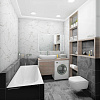 Керамогранит Global Tile Corona  Белый, 300х600х9 мм, 6 шт. = 1.08 кв. м 6260-0246-1031 купить в СОМ