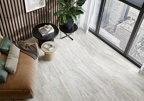 Керамогранит Alma Ceramica Travertino, 600х600х9.5 мм, 3 шт. - 1.08 кв. м GFU04TVT04R купить в СОМ
