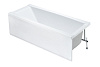 Ванна акриловая Santek Санторини, 1700 х700 мм, каркас, экран купить в СОМ