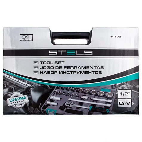 Набор инструмента STELS, 1/2", 31предмет купить в СОМ